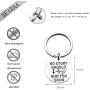SEIRAA Suicide Awareness Gift Semicolon Jewelry No Story Should End Too Soon Keychain Suicide Prevention Gift Mental Health Jewelry