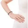 AeraVida Cultured Freshwater Black Pearl Nude Leather Bracelet AeraVida Cultured Freshwater Black Pearl Nude Leather Bracelet