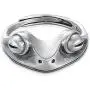 MAELOVE Real 925 Sterling Silver Frog Adjustable Rings for Women Men Vintage Cute Animal Finger Ring Silver Fashion Party Jewelry Gifts MAELOVE Real 925 Sterling Silver Frog Adjustable Rings for Women Men Vintage Cute Animal Finger Ring Silver Fashion Party Jewelry Gifts
