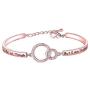 MAOFAED Cancer Survivor Gift Cancer Fighter Gift Life is Tough But I am Tougher Cancer Awareness Inspirational Gift Awareness Ribbon Charm Cancer Survivor Bracelet for Her