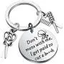 BLEOUK Funny Hair Stylist Gift Hairdresser Gift Funny Hairdresser Keychain Cosmetology Graduation Gift Hair Cutter Barber Gift BLEOUK Funny Hair Stylist Gift Hairdresser Gift Funny Hairdresser Keychain Cosmetology Graduation Gift Hair Cutter Barber Gift