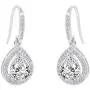 Cate & Chloe Isabel 18k White Gold Teardrop CZ Earrings, Drop Dangle-Earrings, Best Silver Earrings for Women, Girls, Ladies, Halo Drop Earrings with CZ Crystals Cate & Chloe Isabel 18k White Gold Teardrop CZ Earrings, Drop Dangle-Earrings, Best Silver Earrings for Women, Girls, Ladies, Halo Drop Earrings with CZ Crystals