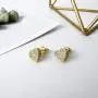 Small CZ Stud Earrings for Women Girls Men Hypoallergenic Screw Back Earrings Stainless Steel 18k Gold Plated Jewelry Packed in Dainty Box Small CZ Stud Earrings for Women Girls Men Hypoallergenic Screw Back Earrings Stainless Steel 18k Gold Plated Jewelry Packed in Dainty Box