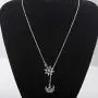 Captain Hook and Emma Swan Inspire Necklace Swan and Rudder Silver Lariat Y Necklace Captain Swan Y Necklace Movie Quote Jewelry Captain Hook and Emma Swan Inspire Necklace Swan and Rudder Silver Lariat Y Necklace Captain Swan Y Necklace Movie Quote Jewelry