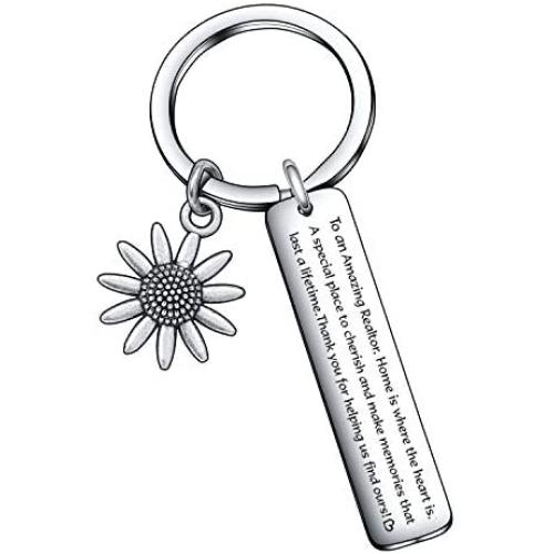 Realtor Thank You Jewelry Christmas Jewelry Realtor Coworker Gift House Warming Jewelry