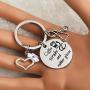 Zuo Bao Funny Nurse RN Gift Nurses Day Gift Doctor Nursing Jewelry Nurse Appreciation Coffee Scrubs and Rubber Gloves Keychain Nurse Life Gift