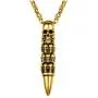 Skull Bullet Necklace/Skull Feather Necklace/Skull Necklace, Stainless Steel Gothic Punk Statement Jewelry for Men/Women, Come Gift Box Skull Bullet Necklace/Skull Feather Necklace/Skull Necklace, Stainless Steel Gothic Punk Statement Jewelry for Men/Women, Come Gift Box