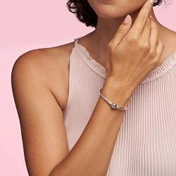 PANDORA Jewelry Bangle Charm Sterling Silver Bracelet