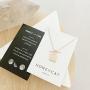 HONEYCAT Gwyneth Toggle Pendant Charm Necklace in Gold, Rose Gold, or Silver | Minimalist, Delicate Jewelry