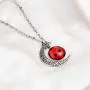 WSNANG Good Luck Ladybug Jewelry Ladybug Bracelet/Necklace/Stud Set Ladybug Lover Gift Insect Lover Gift Wish Lucky Gift for Women Girl