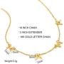 RWQIAN Adjustable Letter Necklace for Women Mama Necklaces for Women Birthstone Mom Pendant Necklace Personality Gift for Mothers Day Mothers Birthday