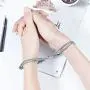 PIPIDREAM 2Pcs Valentines Day Couple Bracelet for Women Love Friendship Rope Braided Distance Bangle Magnetic Bracelets Paired Jewelry Lover Men Bracelet