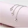 BENIQUE 925 Sterling Silver Necklace Extenders for Women - Made in USA, Solid Sterling Silver Fine Chain, Dainty Durable Strong Removable, Set of 3
