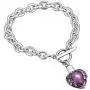 Feather Mother Heart Cremation Urn Bracelet Memorial Ashes Keepsake Chain Bracelets Ash Holders Jewelry