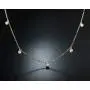 Barzel 18K White Gold & 18K Rose Gold with Created Fire Opal Necklaces Barzel 18K White Gold & 18K Rose Gold with Created Fire Opal Necklaces