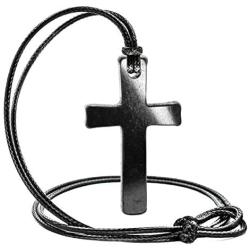 Wallystone Gems Shungite Pendant Cross