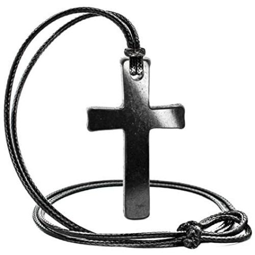 Wallystone Gems Shungite Pendant Cross