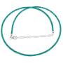 Genuine Turquoise Necklace Tiny Seed Beads Necklace Gemstone Minimalist Delicate Dainty Jewelry December Birthstone Gift 925 Sterling Silver Turquoise Necklace