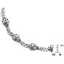 AeraVida Cute and Charming Ladybug .925 Sterling Silver Link Bracelet