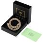 TOPGRILLZ 20mm 6 Times 14K Gold Plated Iced Out Spiked Link Chain for Men and Women Eboy Hip Hop Jewelry Collection