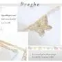 Dresbe Dainty Butterfly Choker Necklaces Gold Layered Neck Chain Hollow Neck Jewelry Accessories for Women and Girls
