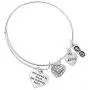 Best Friends Bracelets- Not Sisters by Blood But Sisters by Heart Bracelet- Friend Jewelry for Friends