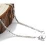 Gold Womens/Mens Box Chain 1mm, 20x More Real 18K,White Gold Diamond Cut Fashion Jewelry Necklaces Laid Over Semi Precious Bronze, Classic, 16-30 Inches USA Made!