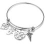 Physical Therapy Keychain Physical Therapist Graduation Gift She Believed She Could So She Did Keychain