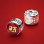 ATHENAIE 925 Sterling Silver Red Enamel Vintage Chinese New Year Lucky Cloud Lion Good Fortune Charm Beads for Bracelet