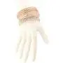 LUX ACCESSORIES Pave Chain Link Mesh Multi Bangle 13 Pc Set LUX ACCESSORIES Pave Chain Link Mesh Multi Bangle 13 Pc Set