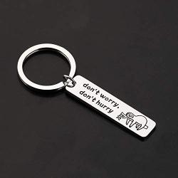 Gzrlyf Sloth Keychains Funny Sloth Gifts Sloth Lover Gifts Don’t Hurry Don’t Worry