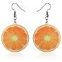 YJX 4 Pairs Fashion Fruit Drop Earrings Set, Acrylic Handmade Hanging Earrings for Women Girls, Gift for Valentines Day, Mothers Day, Womens Day