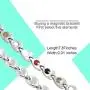 N+NITROLUBE Magnetic Therapy Bracelet for Women Stainless Steel Bracelets Link Elegant Magnetic Jewelry Gift (Silver, 7.87) N+NITROLUBE Magnetic Therapy Bracelet for Women Stainless Steel Bracelets Link Elegant Magnetic Jewelry Gift (Silver, 7.87)
