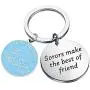 UJIMS Zeta Amicae Inspired Keychain Sisterhood Jewelry for Women Girl Sorors Make The Best of Friend Greek Sorority Gift UJIMS Zeta Amicae Inspired Keychain Sisterhood Jewelry for Women Girl Sorors Make The Best of Friend Greek Sorority Gift