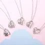 Girls Cute Piggy Jewelry 925 Sterling Silver Engraved'' I love you to the moon and back'' Delicate Hollow Heart Pendant Necklace (Labrador) Girls Cute Piggy Jewelry 925 Sterling Silver Engraved'' I love you to the moon and back'' Delicate Hollow Heart Pendant Necklace (Labrador)