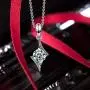 925 Sterling Silver Necklace Clavicle Necklace with Zirconia Solitaire Pendant Necklace for Women Girls Jewelry Gift 925 Sterling Silver Necklace Clavicle Necklace with Zirconia Solitaire Pendant Necklace for Women Girls Jewelry Gift