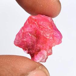 Rare Red Ruby Healing Crystal 9.50 Ct Natural Raw Lapidary Cabbing Rough Ruby Gemstone