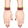 Efulgenz Boho Oxidized Indian Jewelry Velvet Bangles Set Bracelets Jewelry for Women Girls Efulgenz Boho Oxidized Indian Jewelry Velvet Bangles Set Bracelets Jewelry for Women Girls