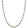 Honolulu Jewelry Company 14K Solid Rose Gold Singapore Twisted Curb Chain 16'' 18'' 20'' Necklace Honolulu Jewelry Company 14K Solid Rose Gold Singapore Twisted Curb Chain 16'' 18'' 20'' Necklace