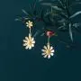 SLUYNZ 925 Sterling Silver Daisy Dangle Earrings for Women Teen Girls Cute Ladybird Flowers Drop Earrings SLUYNZ 925 Sterling Silver Daisy Dangle Earrings for Women Teen Girls Cute Ladybird Flowers Drop Earrings