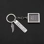 Gzrlyf Horse Memorial Keychain Picture Frame Keychain Horse Sympathy Gifts Thunder is The Sound of Hoofbeats in Heaven
