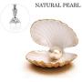 AIWENXI Pearl Urn Cremation Necklace Cremation Jewelry for Ashes Keepsake Memorial Pendant Locket for Women