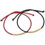 Dainty Tibet Bracelet with Copper Beads Handmade Tibetan Braided Cotton Copper Beads Bracelet Adjustable String Lucky Colorful Rope Bracelet for Teen Girls Jewelry