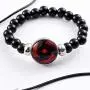 5 Pcs Set Anime Naruto Jewelry Gift Konoha Keychain,Ring,Itachi Lanyard,Sharingan Bracelet,Necklace