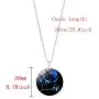 JczR.Y Twelve Luminous Constellations Necklace Pendant for Women Retro Zodiac Glowing Time Gemstone Ball Necklace Fashion Christmas Jewelry Gift JczR.Y Twelve Luminous Constellations Necklace Pendant for Women Retro Zodiac Glowing Time Gemstone Ball Necklace Fashion Christmas Jewelry Gift