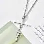 BTF Faith Inspriational Jewelry Womens Stainless Steel Jesus Cross Pendant Faith Necklace BTF Faith Inspriational Jewelry Womens Stainless Steel Jesus Cross Pendant Faith Necklace
