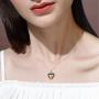 ONEFINITY Elephant Urn Necklaces for Ashes Sterling Silver Cremation Jewelry for Ashes Heart Memory Jewelry for Women