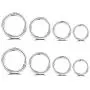 Changgaijewelry Surgical Stainless Steel 16G 18G Nose Ring Sleeper Cartilage Tiny Hoop Earrings Septum Hinged Clicker Helix Tragus Couch Daith Lip Piercings 6mm 8mm 10mm 12mm Set Silver Changgaijewelry Surgical Stainless Steel 16G 18G Nose Ring Sleeper Cartilage Tiny Hoop Earrings Septum Hinged Clicker Helix Tragus Couch Daith Lip Piercings 6mm 8mm 10mm 12mm Set Silver