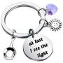 Tangled Quotes Keychain at Last I See The Light Gifts Inspirational Gifts