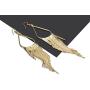 VIJIV 1920s Long Drop Tassel Earrings 20s Flapper Jewelry Costume Accessories